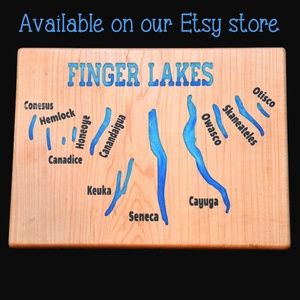 Finger Lakes Maple Cutting Board